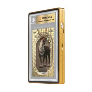 Medium Sized BGS Frame Wild Classic Case - Eggshell Ten Gold