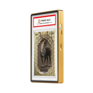 thick psa frame wild case eggshell ten gold thick psa frame wild case eggshell ten gold