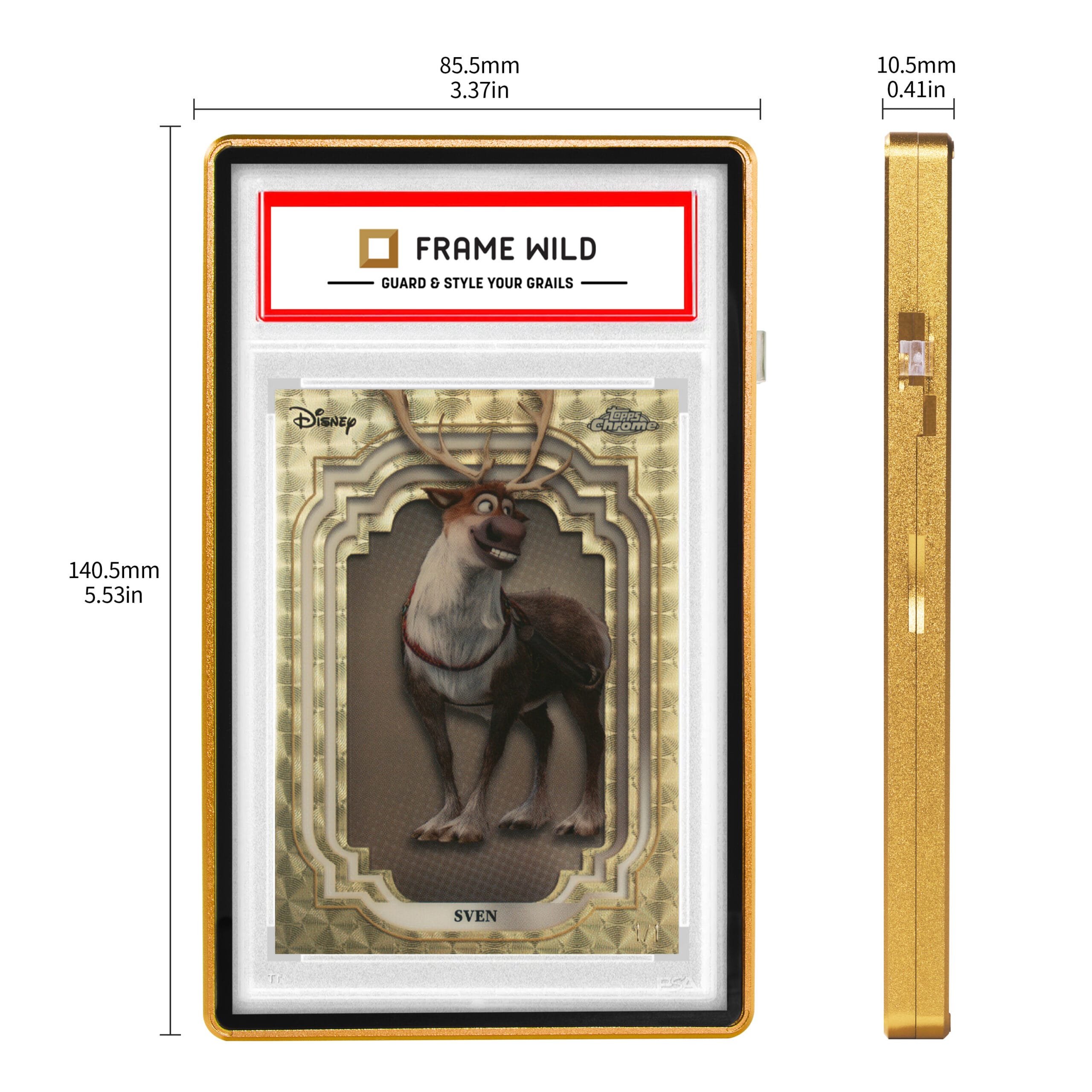 standard psa frame wild case eggshell ten gold standard psa frame wild case eggshell ten gold