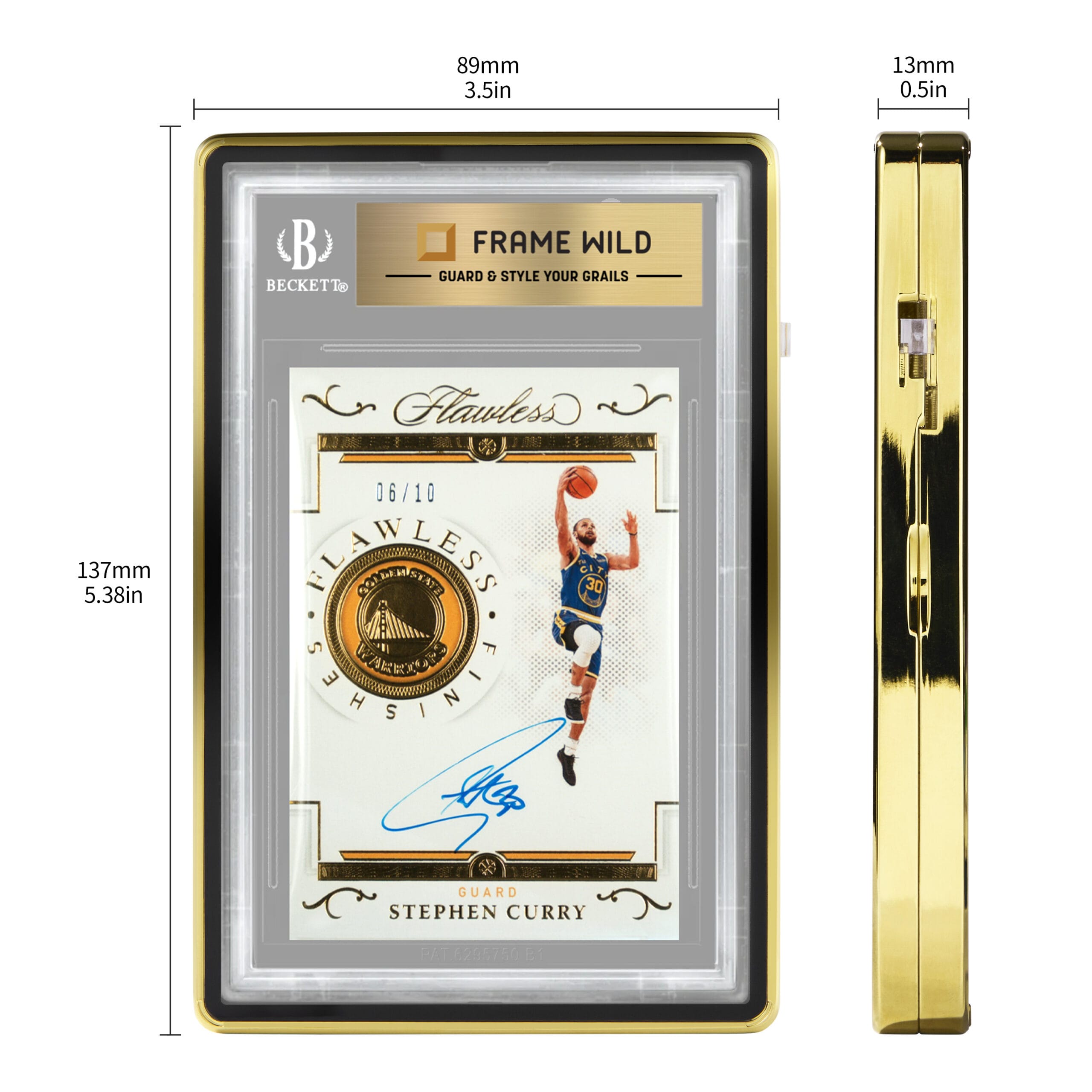 standard bgs frame wild case shiny gold standard bgs frame wild case shiny gold