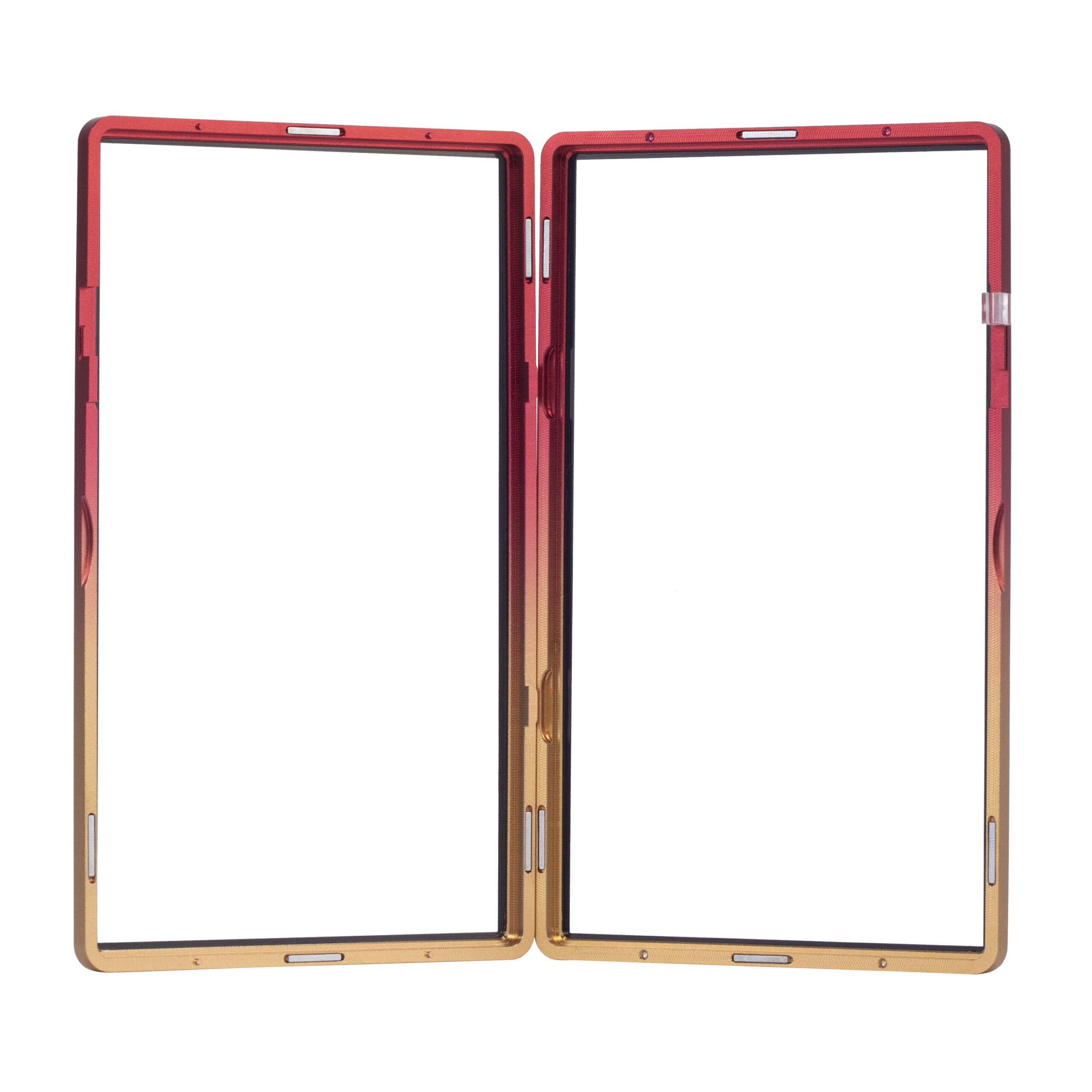 gradient series standard psa frame wild case top red bottom gold