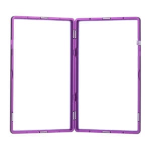 color glass series standard psa frame wild case eggshell purple with white glass border color glass series standard psa frame wild case eggshell purple with white glass border