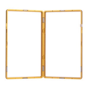 color glass series standard psa frame wild case eggshell ten gold with white glass border color glass series standard psa frame wild case eggshell ten gold with white glass border