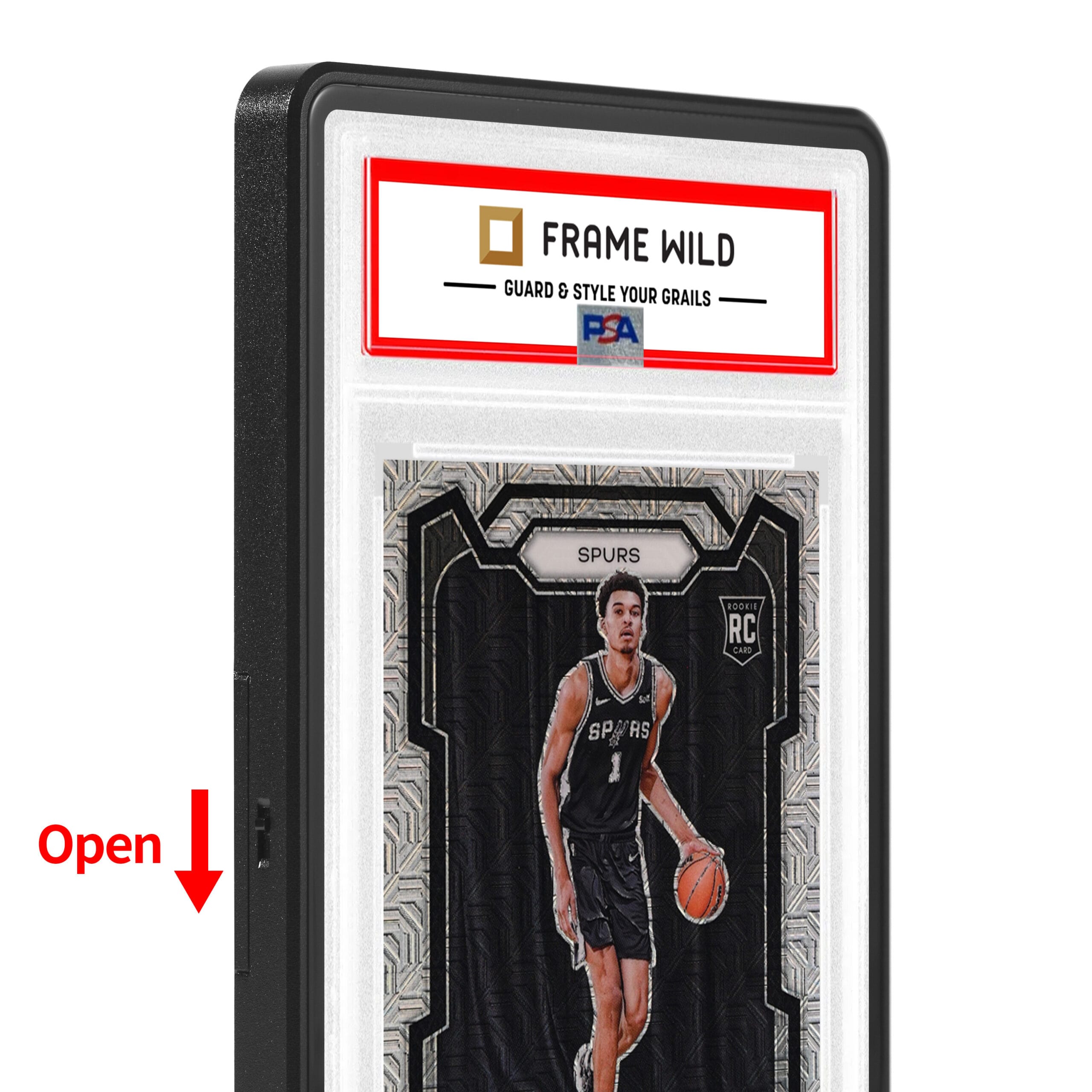 standard psa frame wild easy lock case – eggshell black