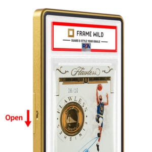 standard psa frame wild easy lock case – eggshell ten gold