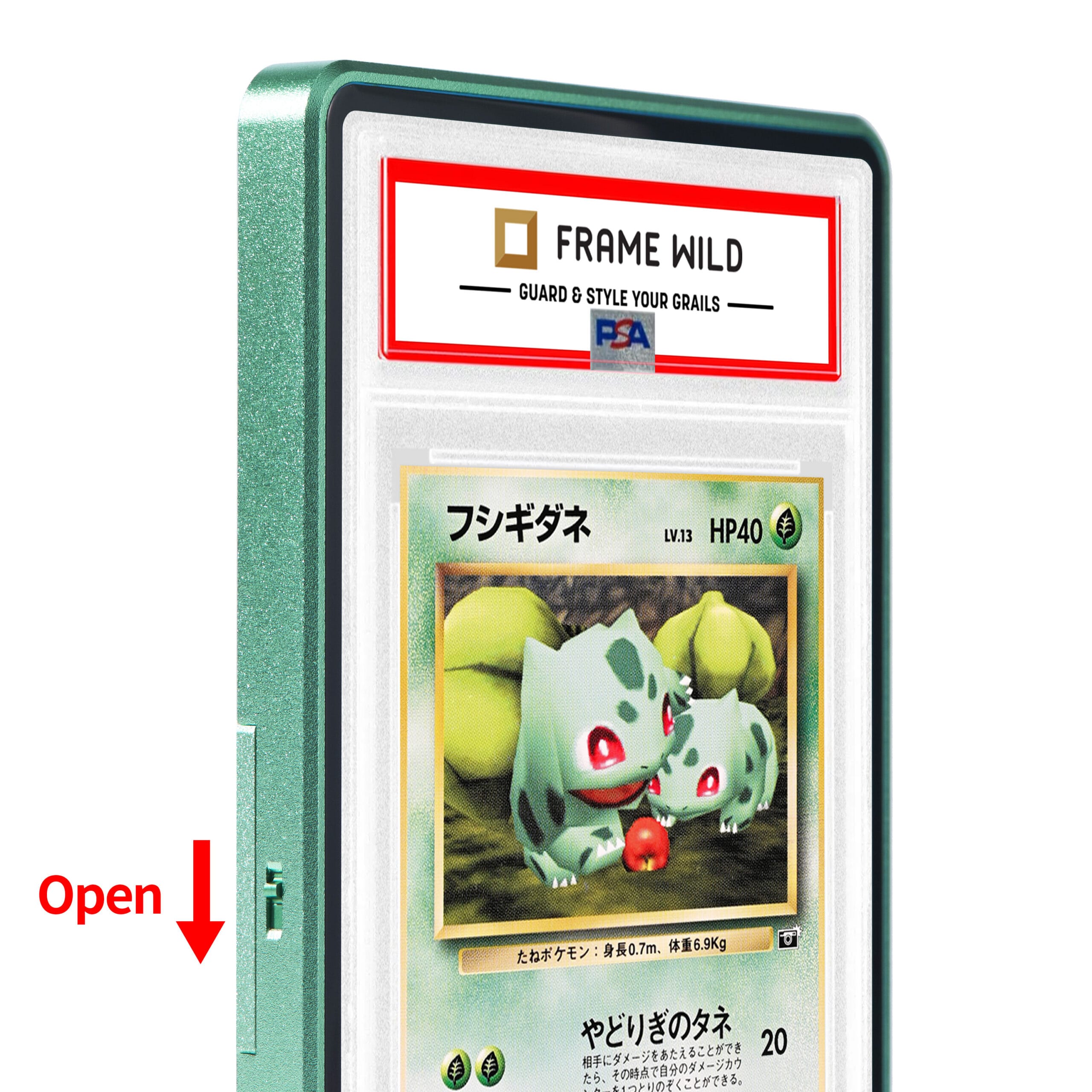 standard psa frame wild easy lock case – eggshell mint green