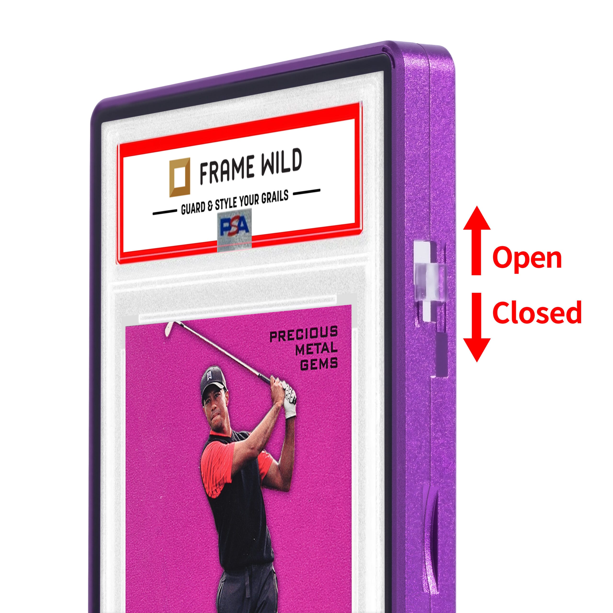 standard psa frame wild case eggshell purple