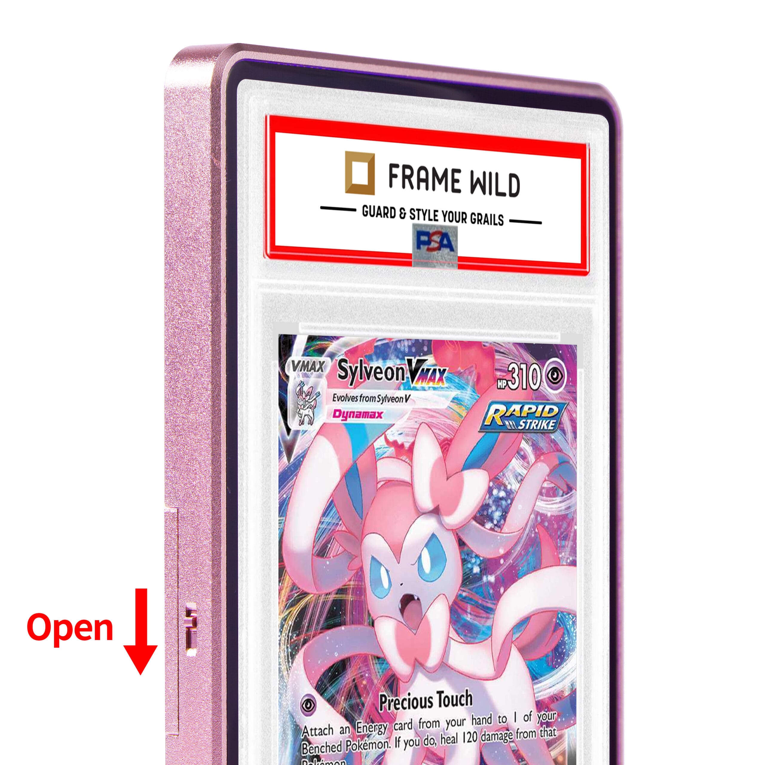 standard psa frame wild easy lock case – eggshell pink