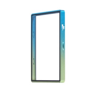 gradient series standard psa frame wild case top blue bottom yellow