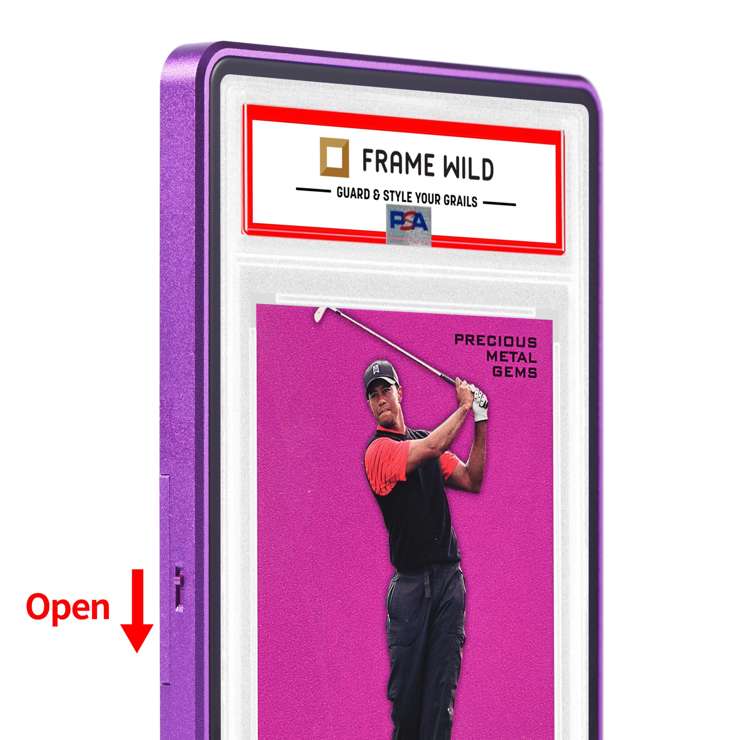 standard psa frame wild easy lock case – eggshell purple