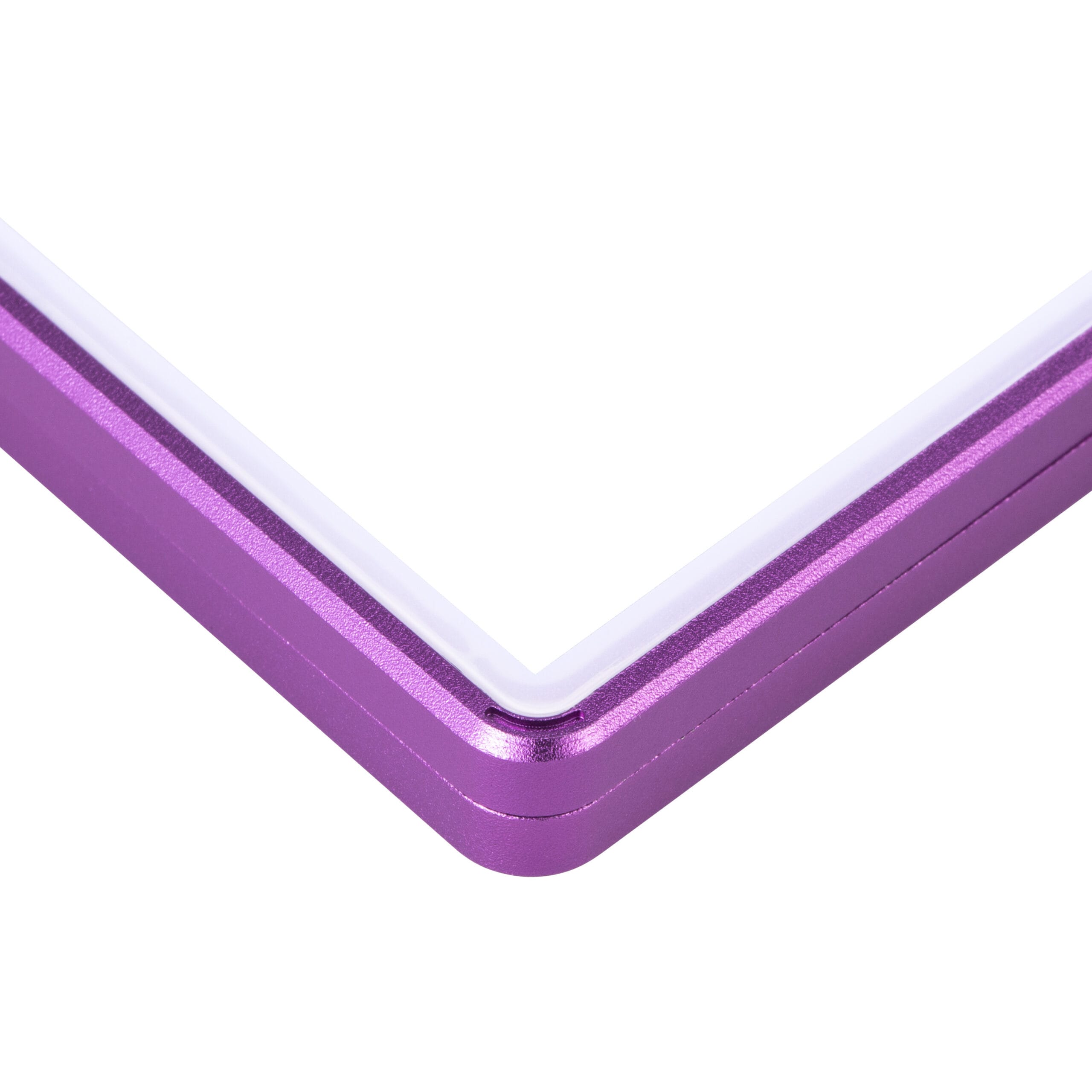 color glass series standard psa frame wild case eggshell purple with white glass border color glass series standard psa frame wild case eggshell purple with white glass border