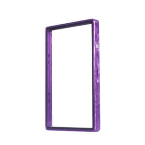 textured series standard psa frame wild classic case cracked purple