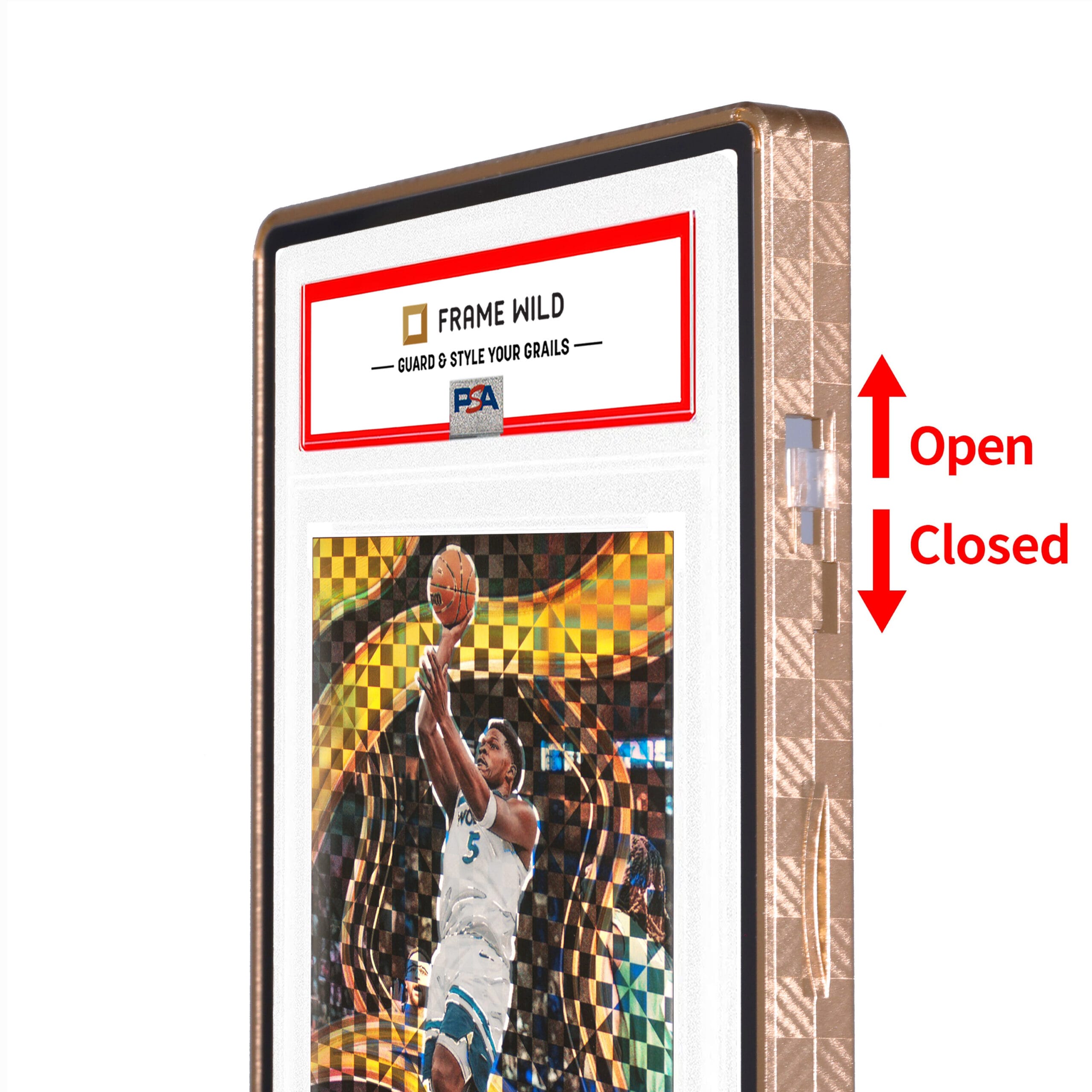 textured series standard psa frame wild classic case checker gold textured series standard psa frame wild classic case checker gold