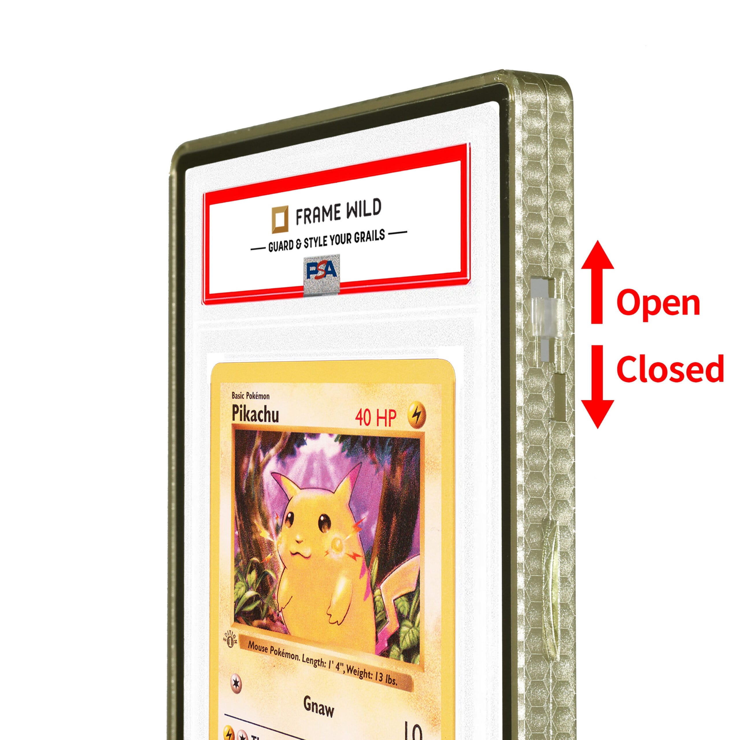 textured series standard psa frame wild classic case honeycomb yellow