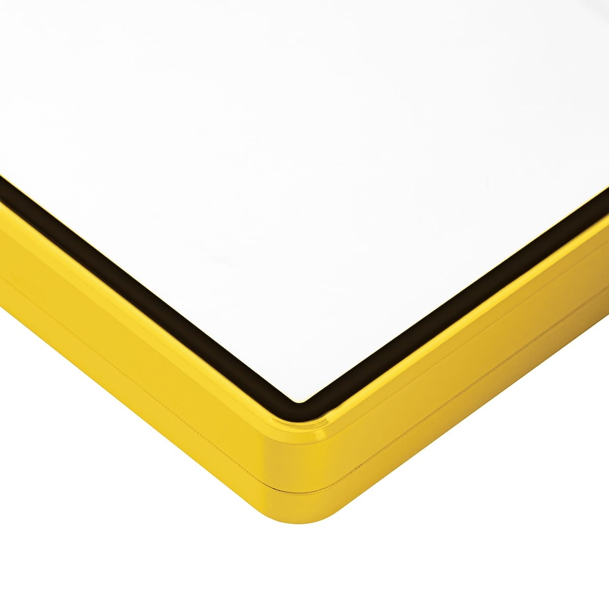Glossy Series Standard PSA Frame Wild Classic Case - Glossy Exotic Yellow, corner detail