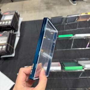 color glass series standard psa frame wild classic case – shiny/metallic blue with blue glass border (copy)