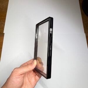 medium sized bgs frame wild classic case shiny/metallic black
