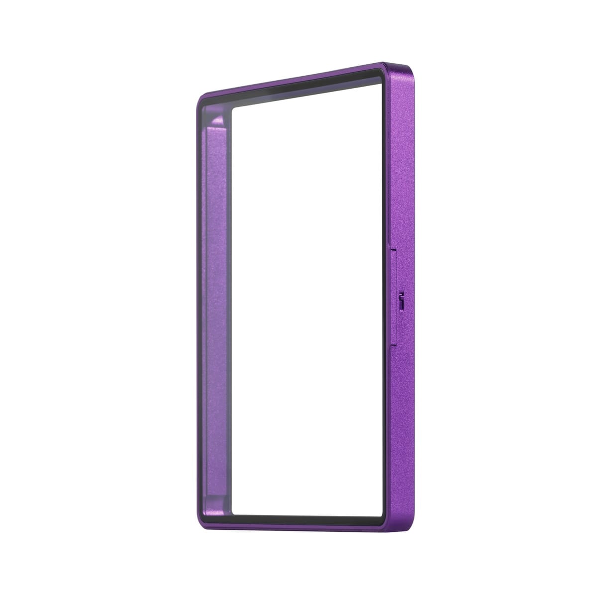 Standard BGS Frame Wild Easy Lock Case - Eggshell Purple, angled view