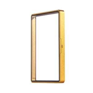 Standard BGS Frame Wild Easy Lock Case - Eggshell Ten Gold, angled view