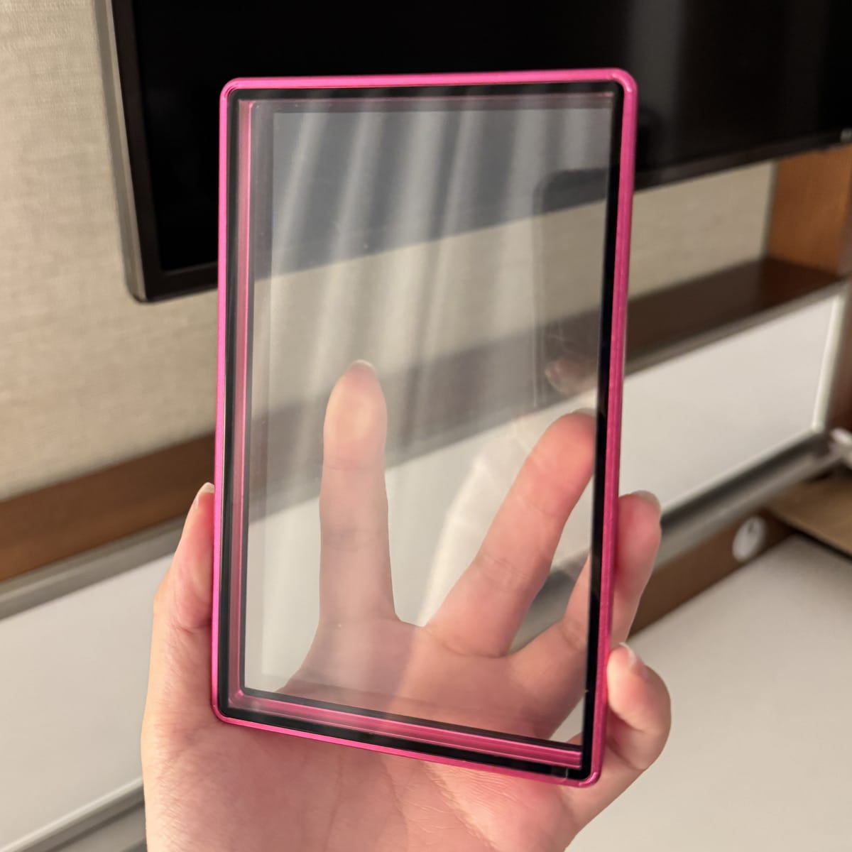 Medium Sized BGS Frame Wild Max Magnet Case - Eggshell Fuchsia