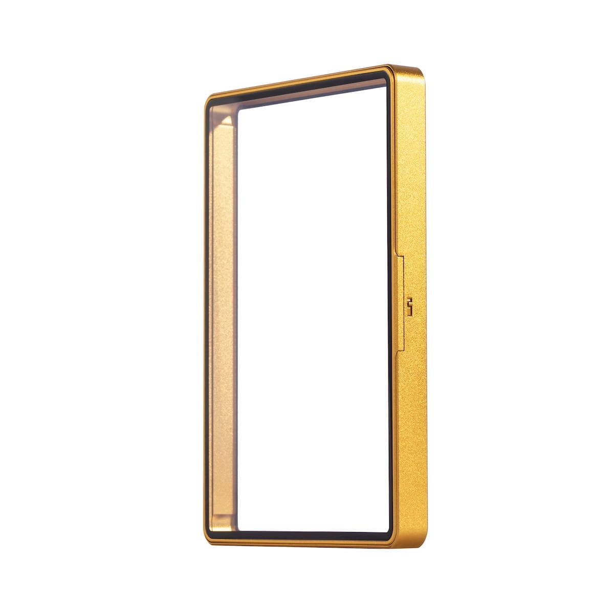 Thick PSA Frame Wild Easy Lock Case - Eggshell Ten Gold, angled view